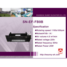 Ventilation de la cage d’ascenseur (SN-EF-FB9B)